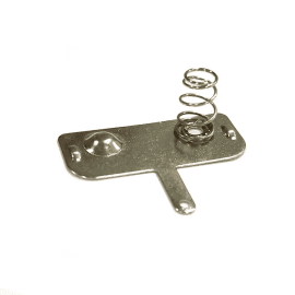 Battery Contact Spring Leaf Shape Flat