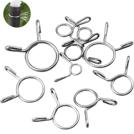 Hose Clamp Double Metal Iron Wire Torsion Spring