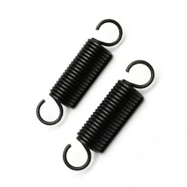 Tension Spring Black Metal Snap Double Hook