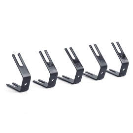 Stamping Parts U Shaped Black Bending Aluminum