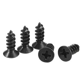 Stainless Steel Timber Screws Black