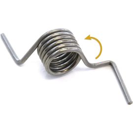 Torsion Spiral Spring Refrigerator Door Handle